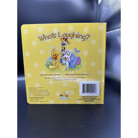 Little Suzy's Zoo by Nancy Parent Who's Laughing? Board Book 2010 Hardcover - Picture 3 of 11